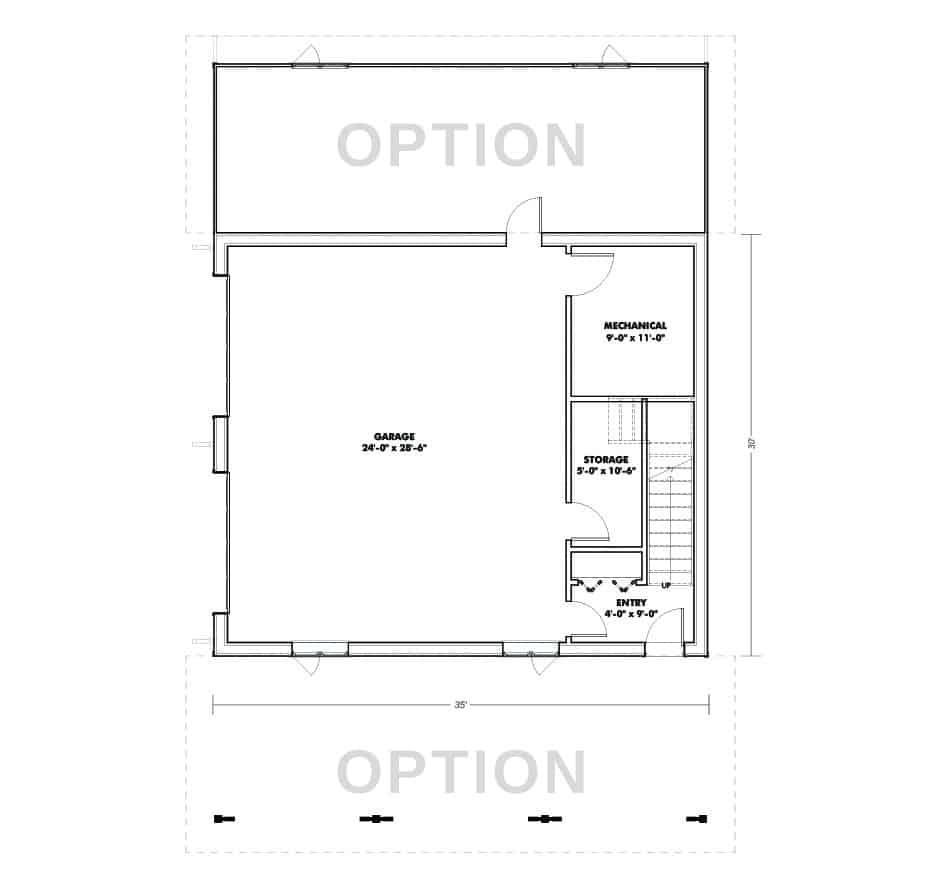 carriage house floor plan