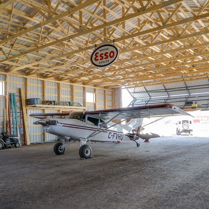 aircraft hangar