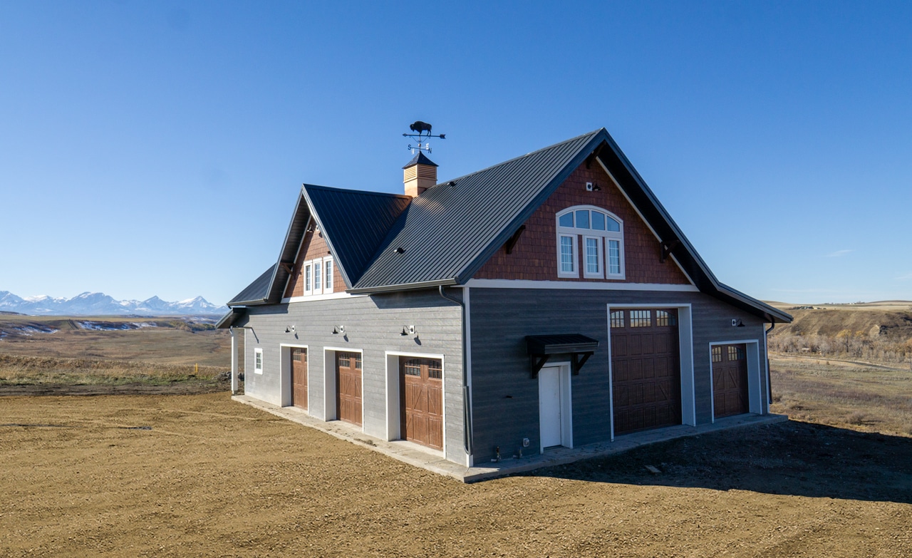 integrity post-frame multi-use shop