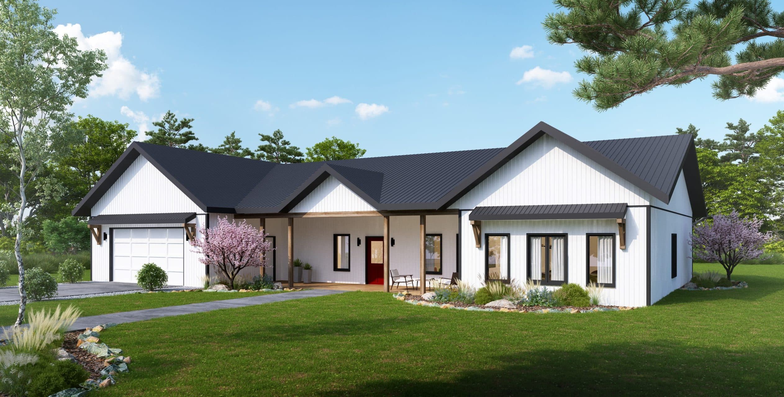 Integrity Post Structures Post-Frame Residential Home Homestead