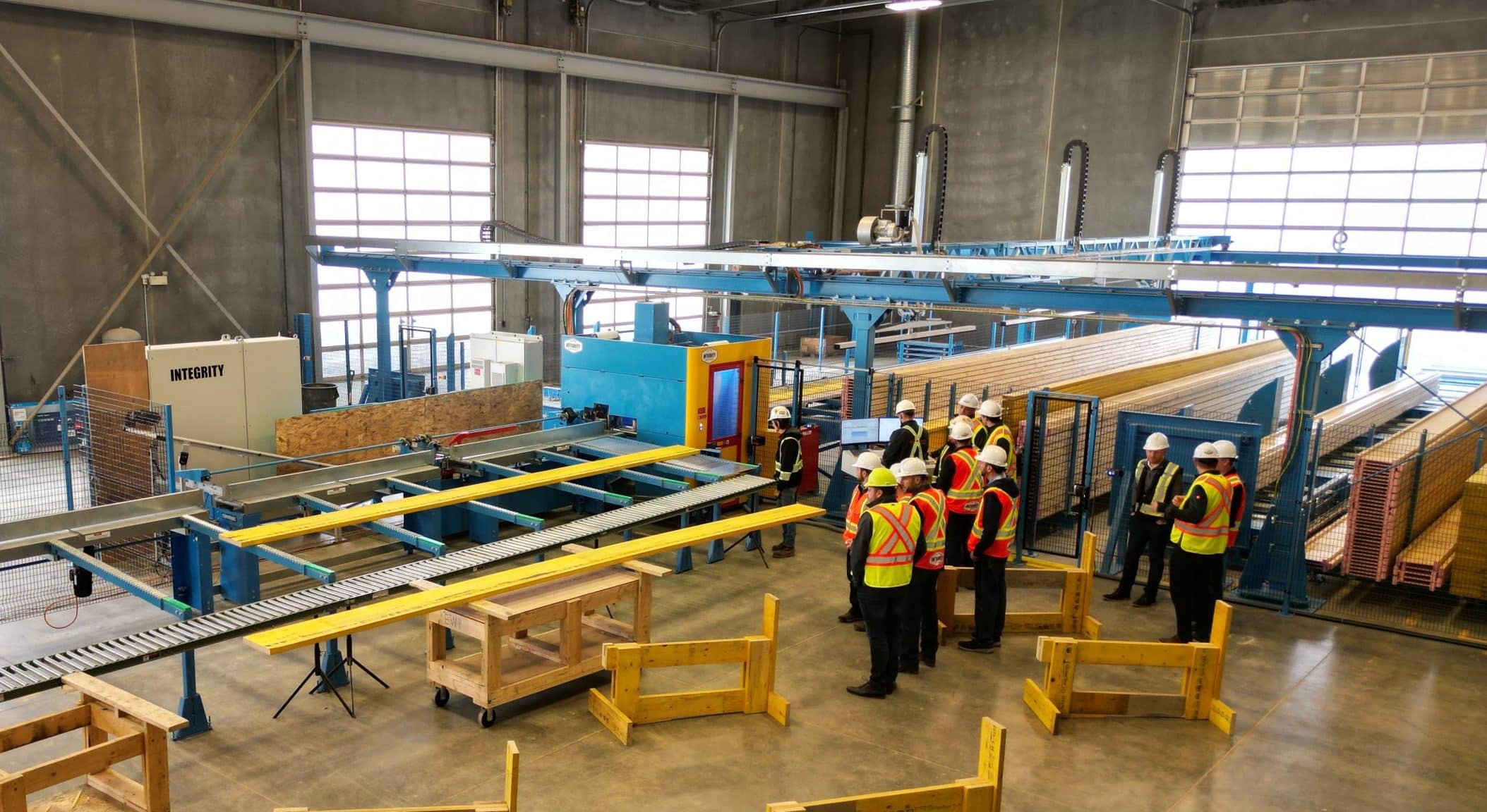 Hundegger TURBO-Drive Open House event